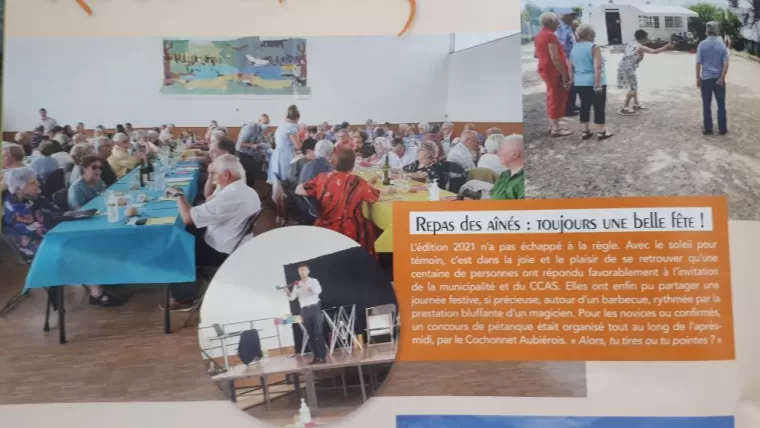 Spectacle magie pour le repas des aînés à Aubière 63, Toulon, Magicien Fred Fourvel