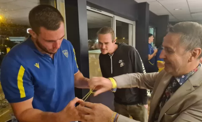 Magicien soirée ASM rugby Toulon, Toulon, Magicien Fred Fourvel